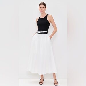 Pixie Market Double Belted Maxi Skirt NWT Small